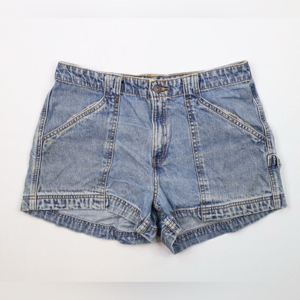 Levi’s Classic 90’s carpenter Denim Women's Shorts with hammer loop EUC SZ 11